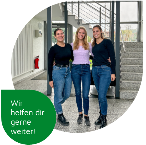 Mitarbeiter von den Stadtwerken Hechingen und Text: Wir helfen die gerne weiter!